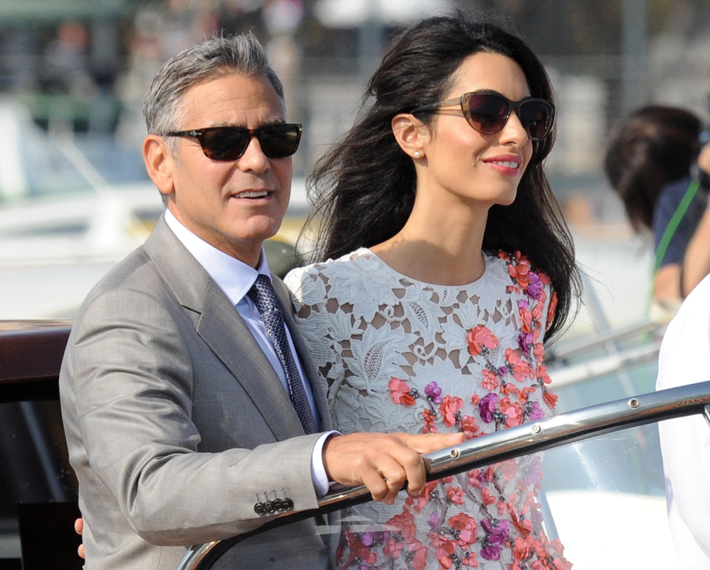 Amal Clooney. La flamante mujer de George Clooney no ha perdido el...