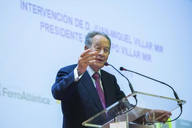 Juan Miguel Villar Mir, presidente del Grupo Villar Mir