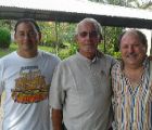 De izquierda a derecha: Ren Gonzlez, Luis Prez y Jos Luis...
