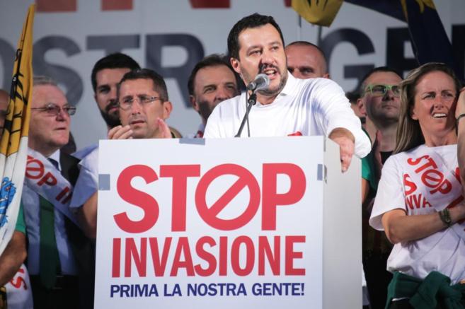 Matteo Salvini, el lder de la Liga Norte.
