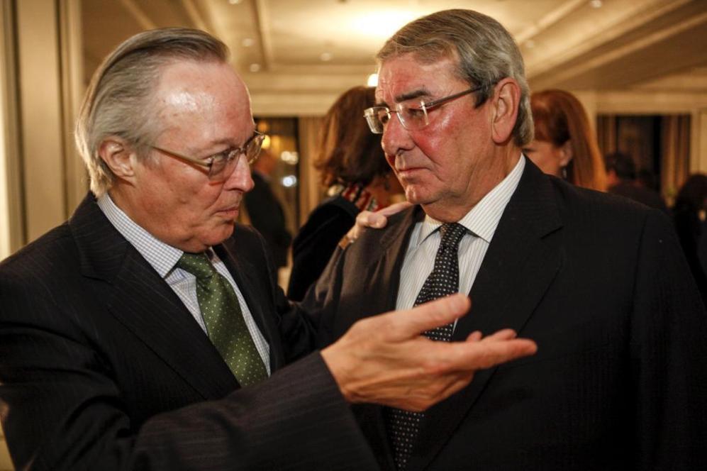 Josep Piqu (OHL) y A. Echevarra (Mediaset).