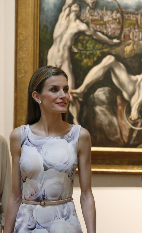 La Reina, el pasado junio en el Prado.