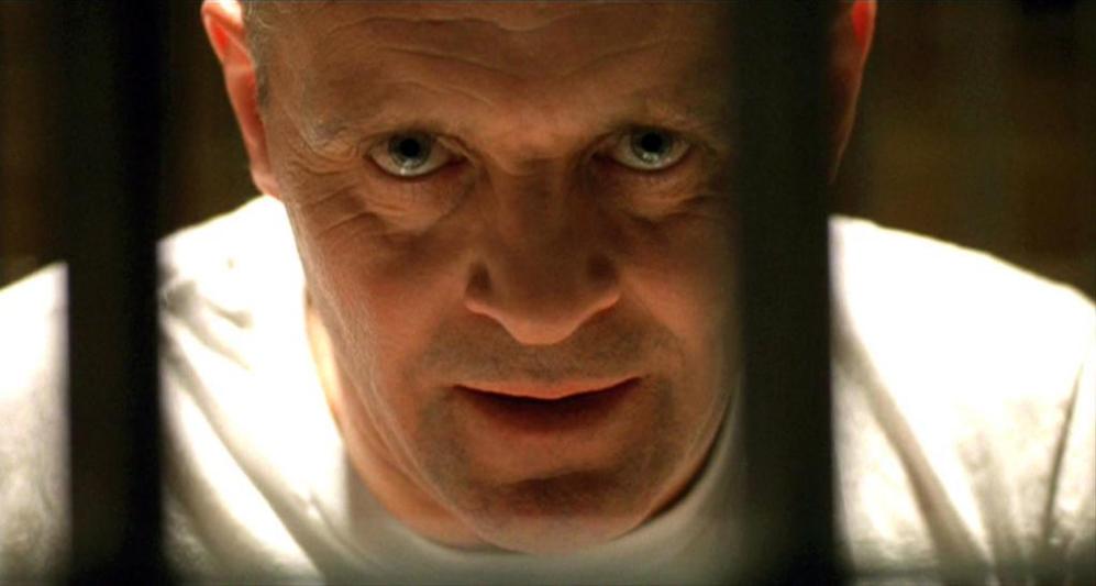 Hannibal Lecter en 'El silencio de los corderos'