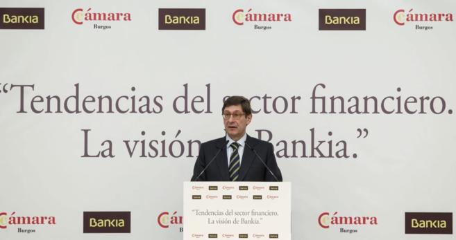 El presidente de Bankia, Jos Ignacio Goirigolzarri, durante la...