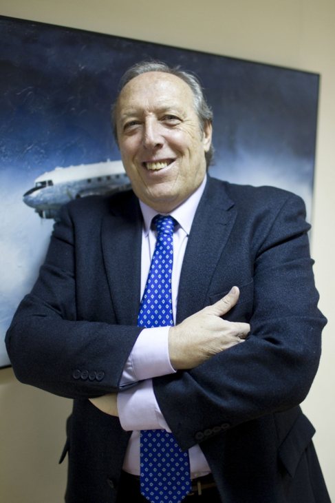 Justo Peral, jefe de la seccin sindical de pilotos de Iberia.