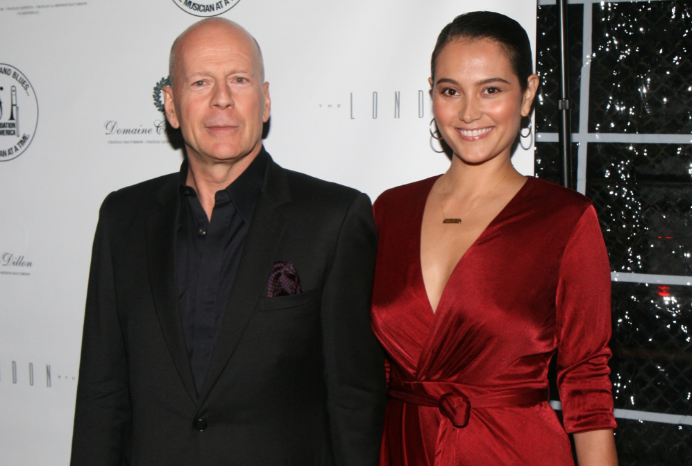 Bruce Willis y su esposa Emma disfrutaron de la Gala concierto de la...