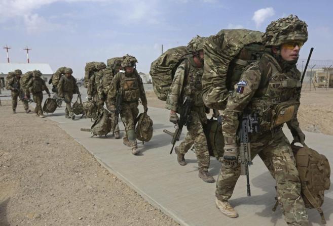 Soldados británicos se preparan para abandonar Helmand al concluir su...