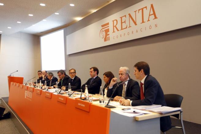 Junta de accionistas de Renta Corporacin en junio de 2011.