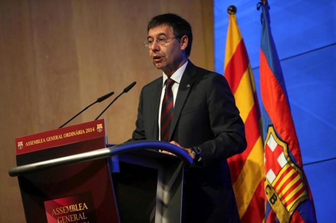 El presidente del FC Barcelona, Josep Maria Bartoumeu.