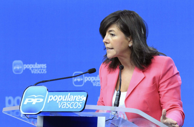 La secretaria general del PP vasco, Nera Llanos.
