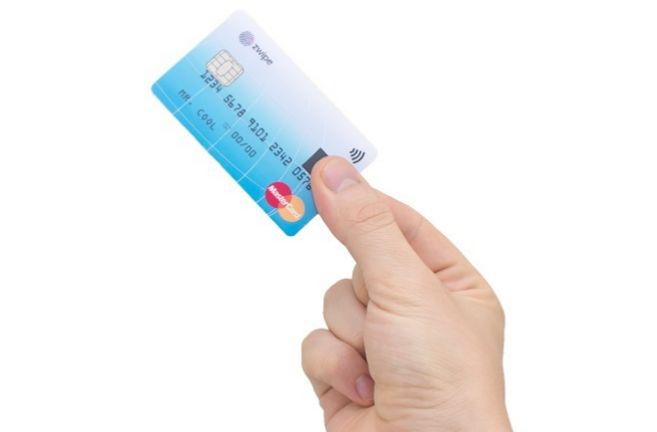 La nueva tarjeta de MasterCard con sensor biomtrico incluido.