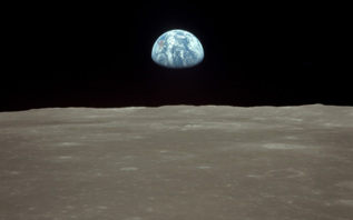 La Tierra, captada desde la Luna en 1968.