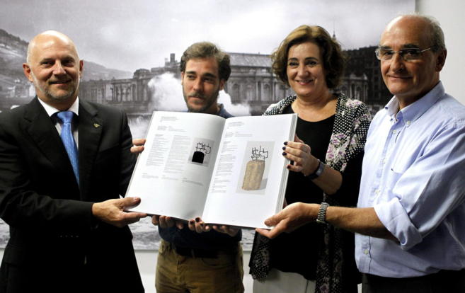 Ignacio Chillida, Alberto Cobo, Marta Casares y Carlos Ruiz.