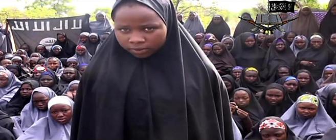 Vdeo grabado por Boko Haram de las nias secuestradas.