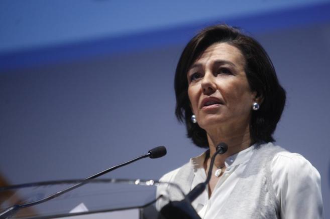 Ana Patricia Botín, presidenta del banco Santander.