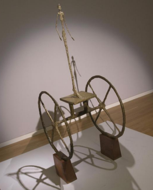 'Chariot', de Giacometti.