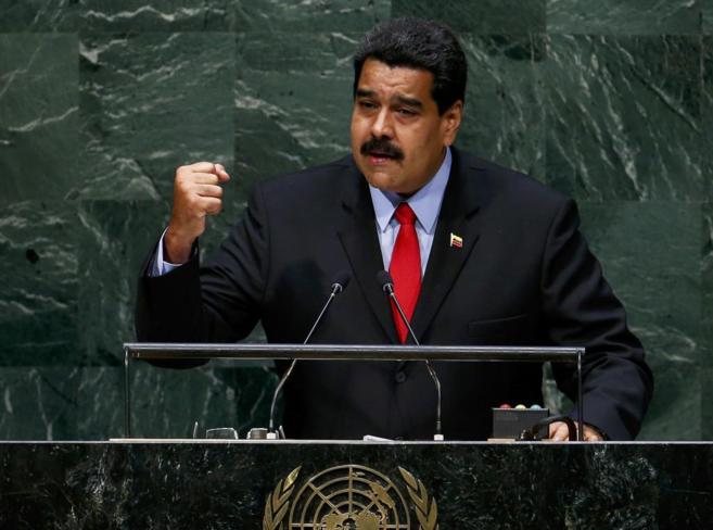 Nicolas Maduro habla ante la Asamblea General de la ONU el pasado...