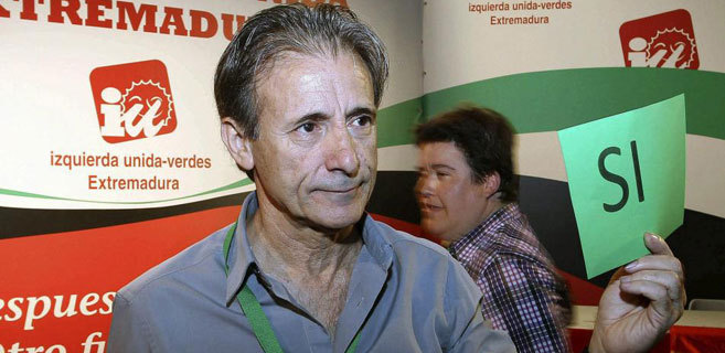 Pedro Escobar, lder de Iu-Extremadura y socio de Gobierno de Jos...