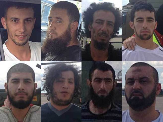 Algunos de los yihadistas acusados