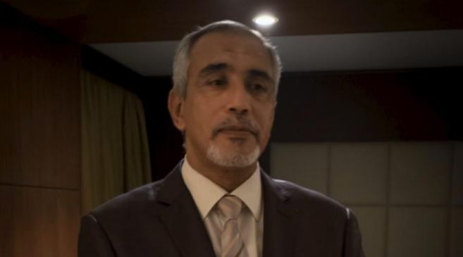 Omar al Hassi, primer ministro del Gobierno de Salvacin Nacional de...