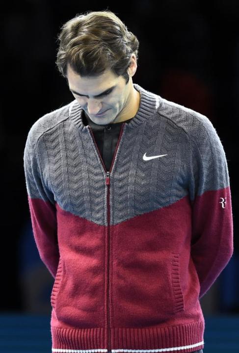 Federer, en el O2 para anunciar la lesin que le impide disputar la...