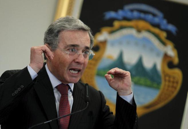 El ex presidente de Colombia, Álvaro Uribe.