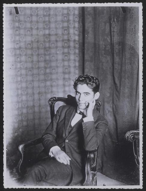 Retrato de Federico Garca Lorca en su juventud.