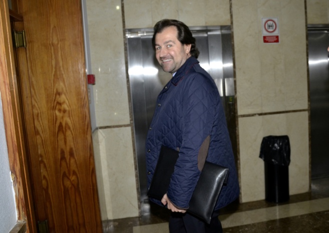 El presidente de Emaya, Andreu Garau, esta maana en los juzgados de...