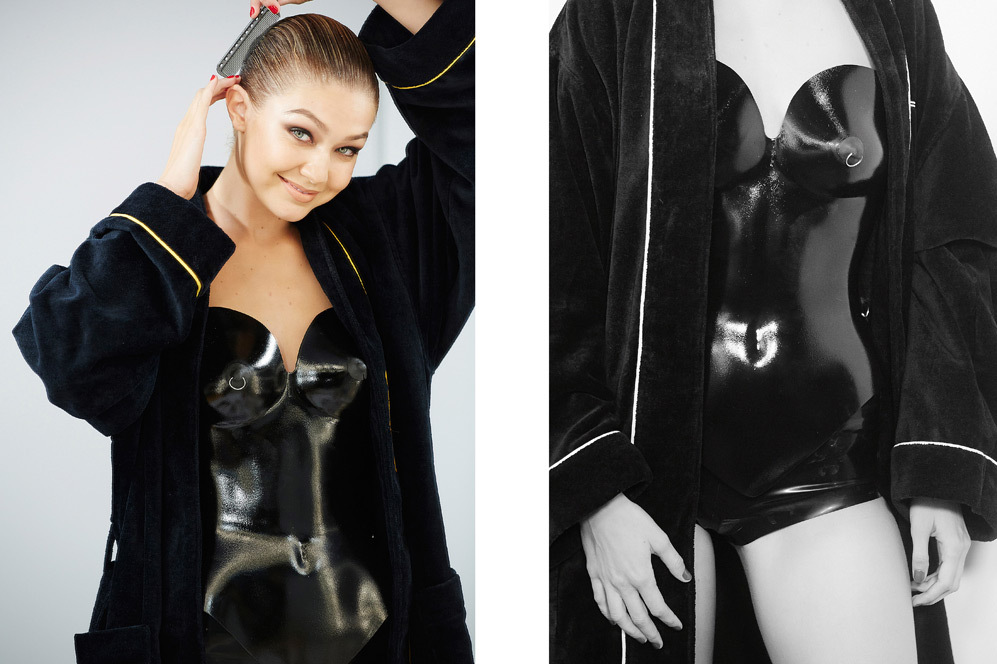 Otra de las modelos revelacin de la temporada, la top Gigi Hadid,...