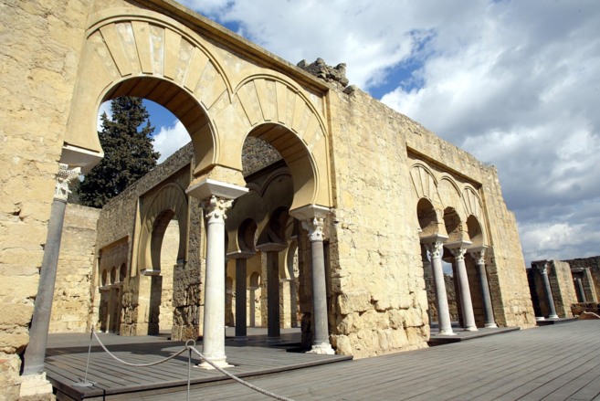 Uno de los palacios emblemticos del complejo de Medina Azahara.