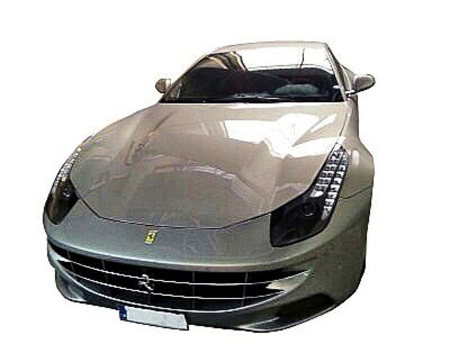 Uno de los Ferrari regalados a Don Juan Carlos en 2012.