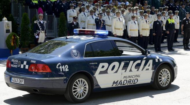 Un vehculo de la Polica Municipal de Madrid.