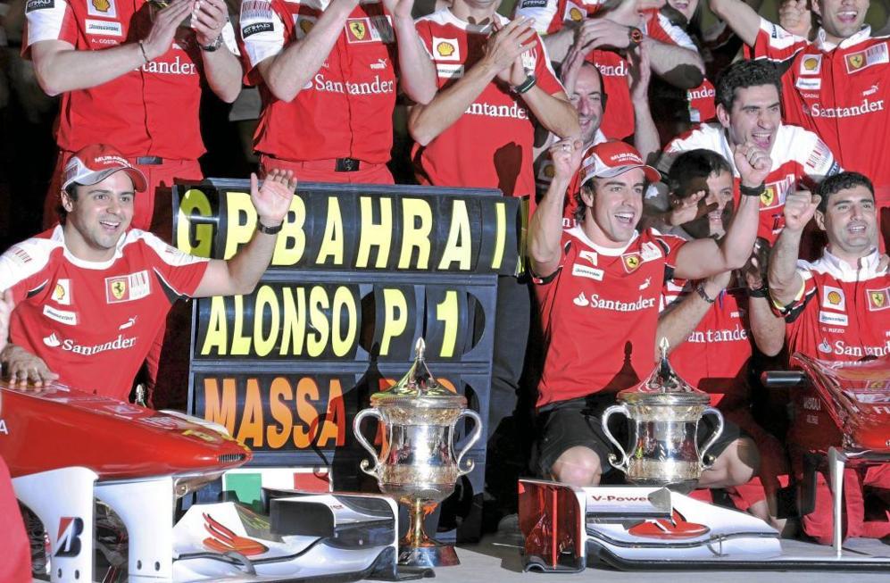 Alonso comenzaba su etapa en Ferrari de manera inmejorable, con una...