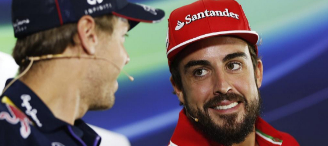 Alonso, durante la comparecencia de prensa donde anuncio su adis a...
