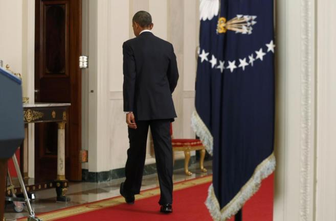El presidente Obama tras anunciar sus medidas sobre inmigracin.