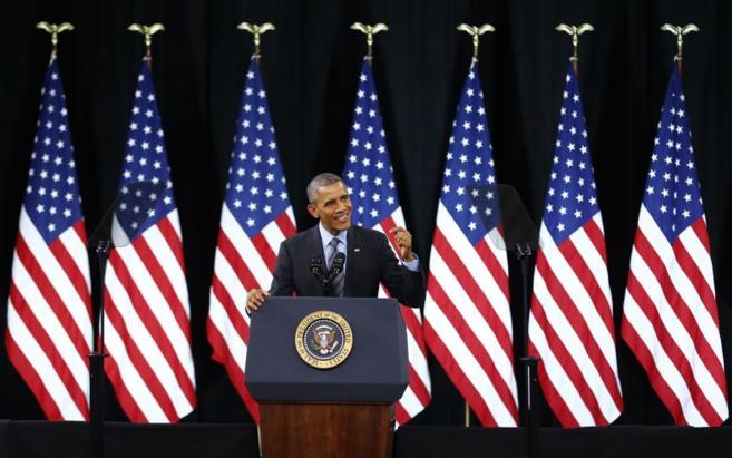 Barack Obama, en el discurso en el que defendi su reforma migratoria...