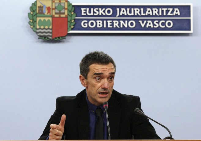 El secretario de Paz y Convivencia del Gobierno vasco Jonan...