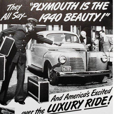 Un anuncio de la marca de coches Plymouth