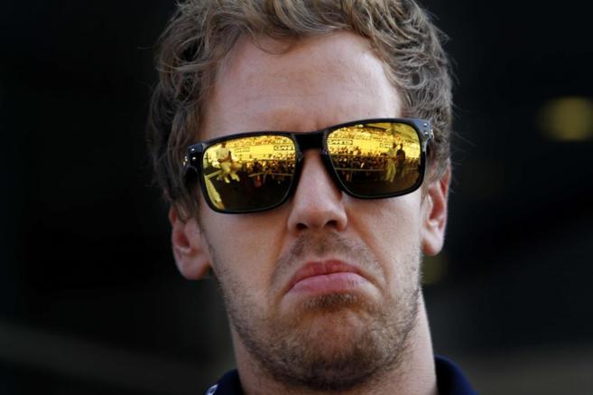 Sebastian Vettel, en Yas Marina.