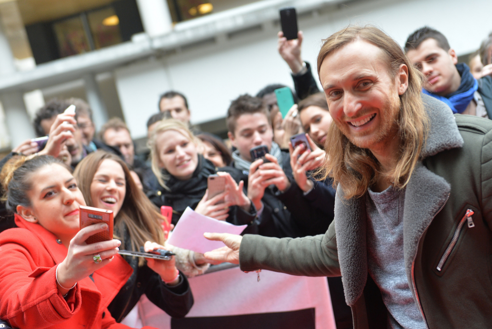 El DJ David Guetta present su lbum 'Listen' en la Fnac...