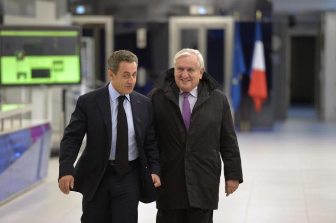 Nicolas Sarkozy, recin nombrado lder de la UMP.