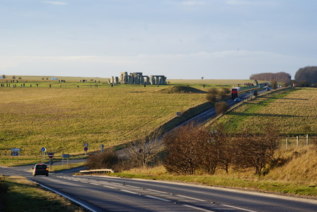 Carretera A303 de Stonehenge.