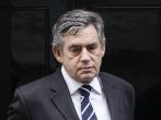 Gordon Brown, en la puerta de Downing Street en una foto de archivo.