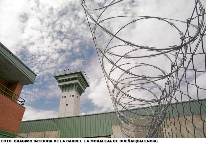 Exterior de la cárcel de Dueñas, en Valladolid.