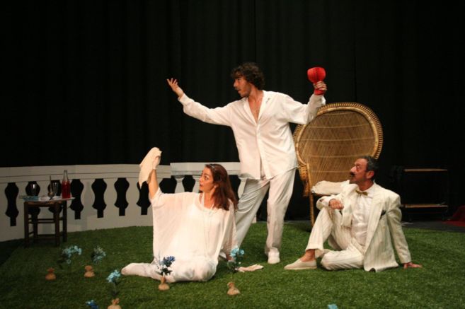 Imagen de la representación preparada por Teatro del Gato.