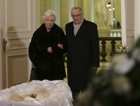 Los restos de la reina Fabiola, en el palacio real para su despedida ...