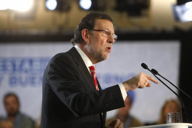 Mariano Rajoy, en unas jornadas del PP en Barcelona el pasado 29 de...