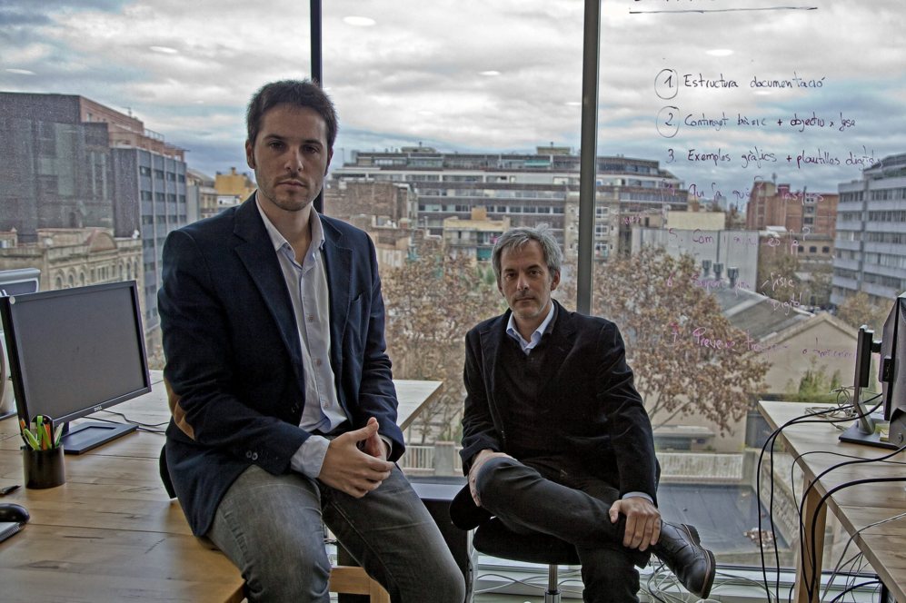 Rubén Martínez y Carlos Infantes, fundadores de Fhaus.