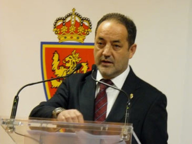 Agapito Iglesias, antiguo mximo accionista del Zaragoza.