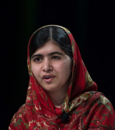 La Nobel de la Paz Malala Yousafzai, durante una intervencin en...